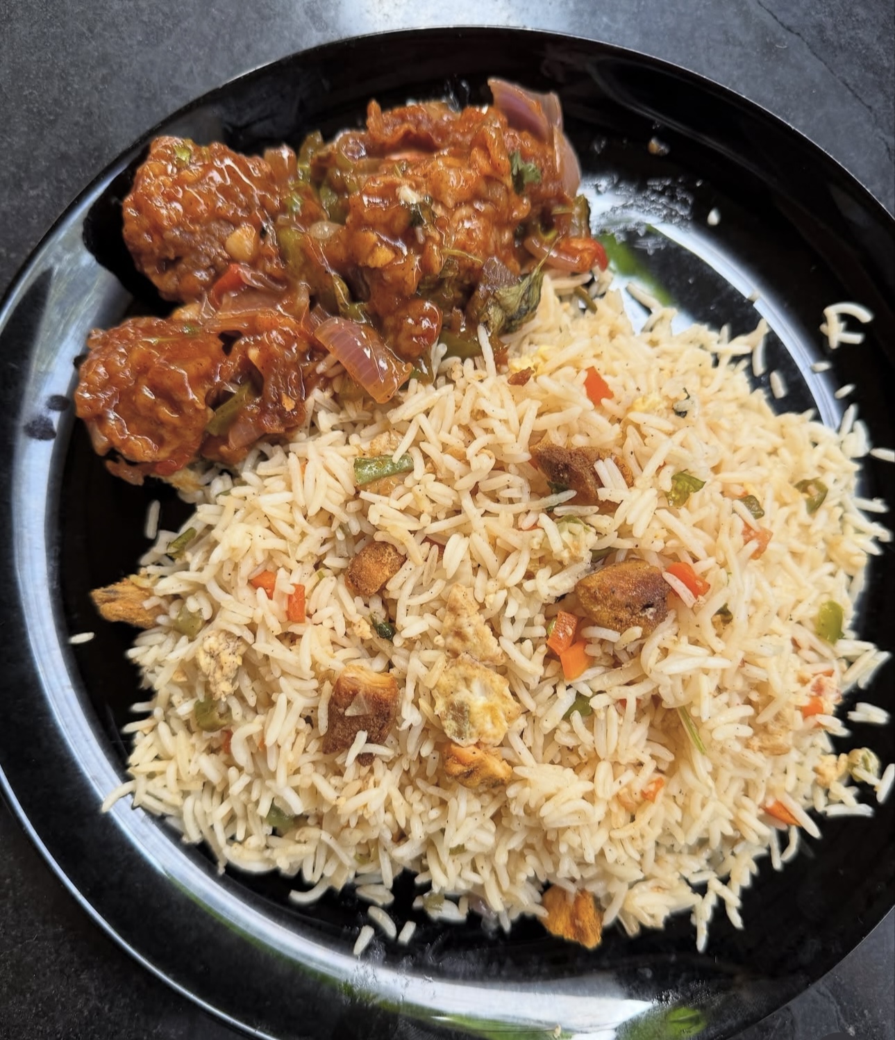 Orange Chicken Fried Rice