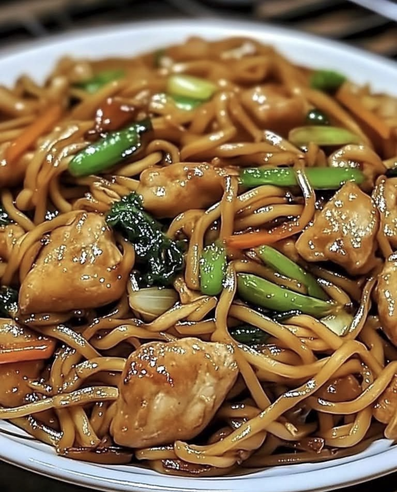 Garlic Chicken Noodle