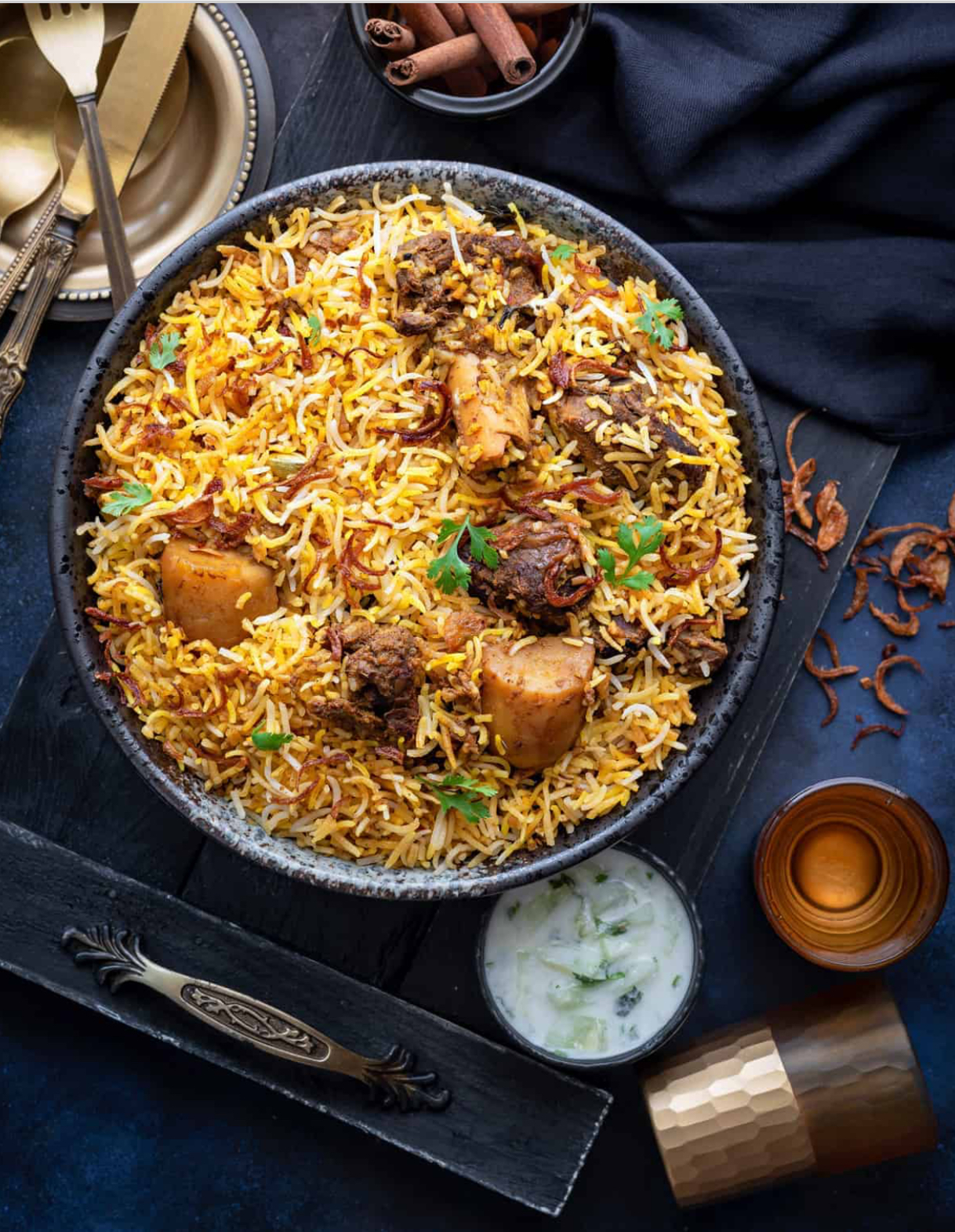 Hyderabadi Goat Biryani