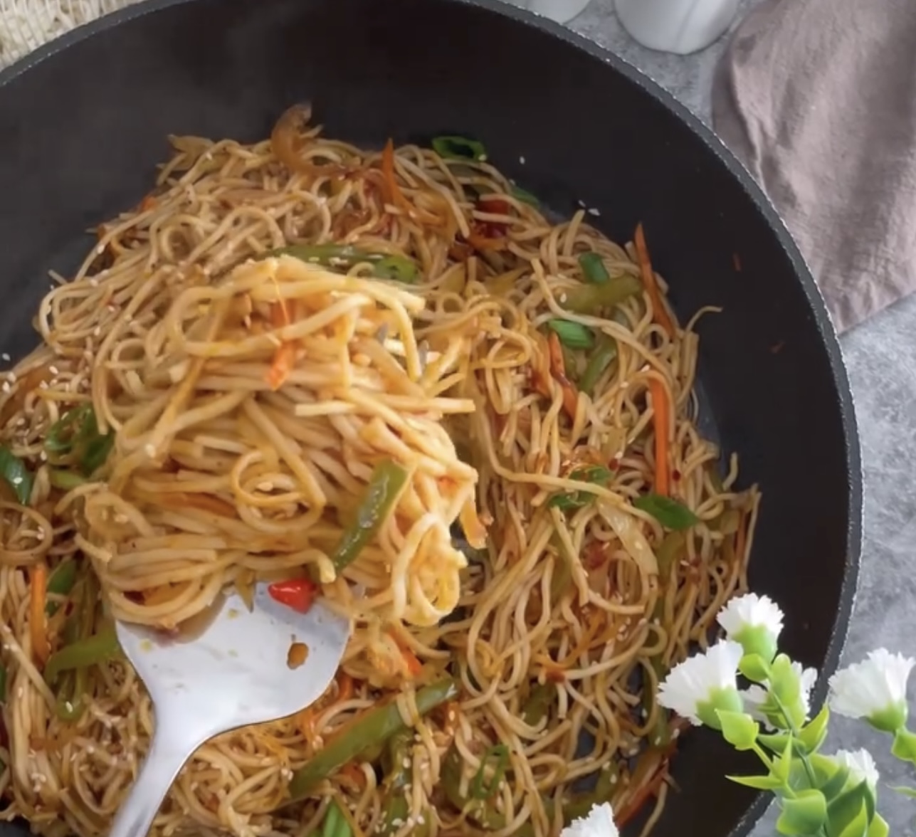 Garlic Veg Noodle